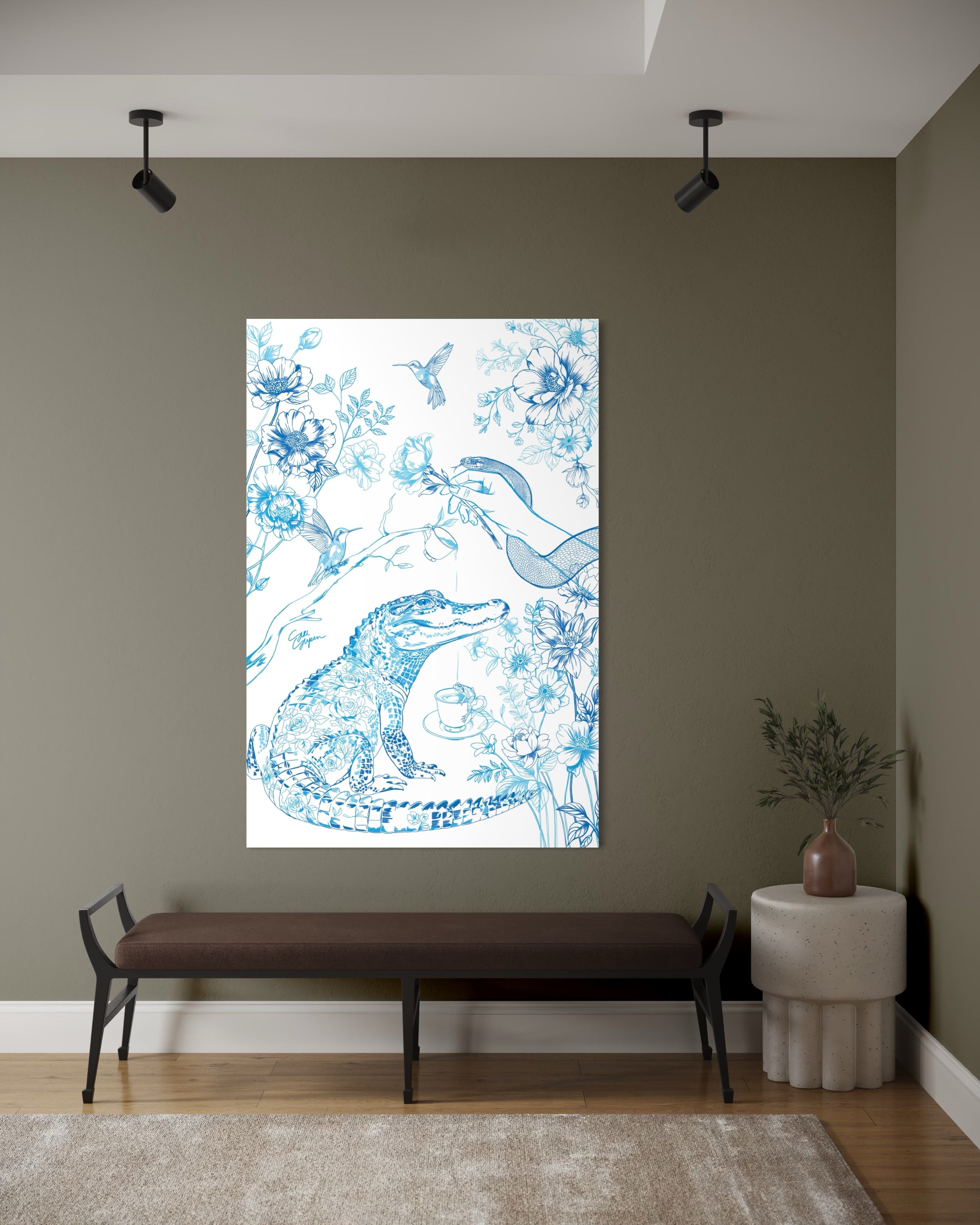 Jungle Tea | Canvas
