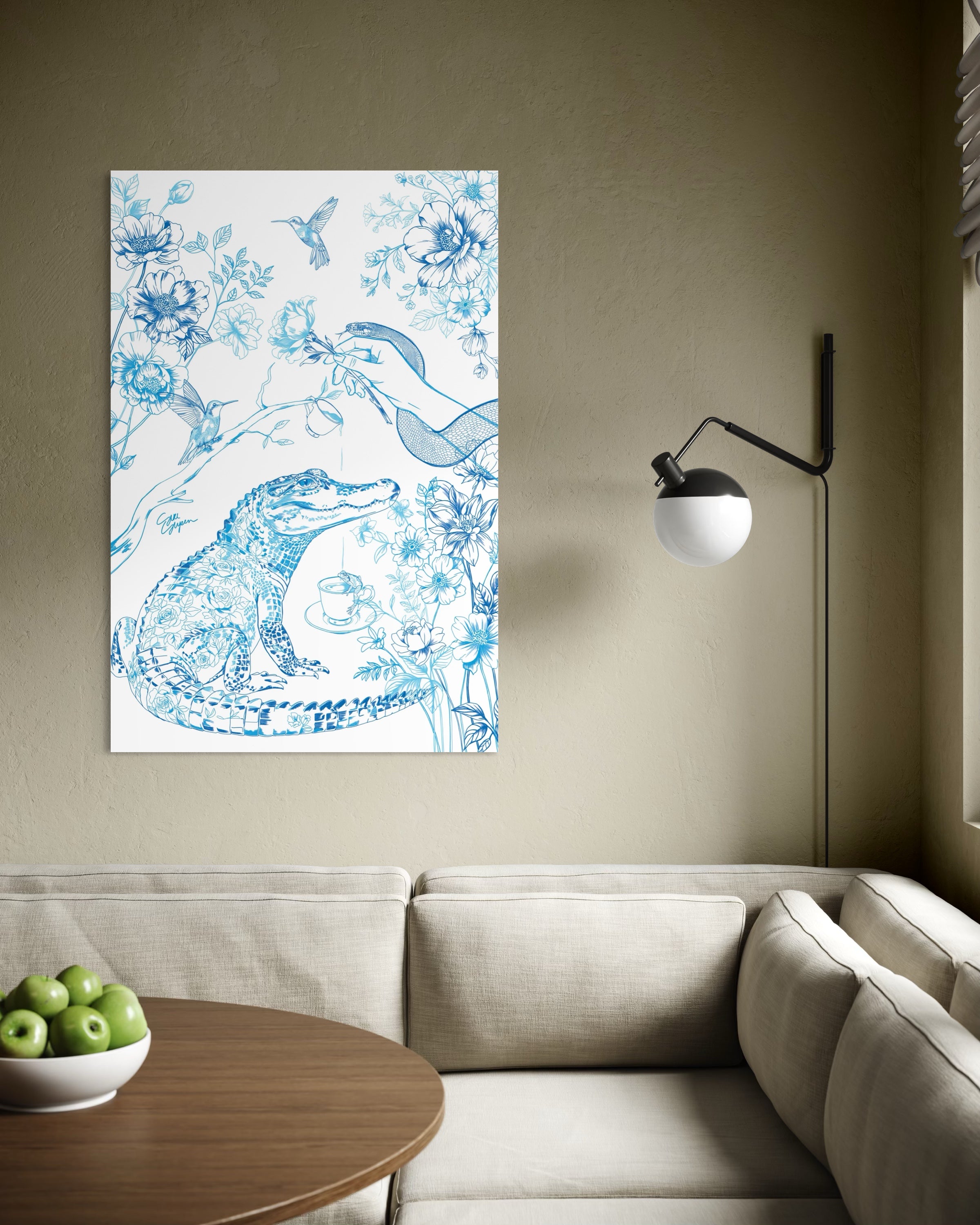 Jungle Tea | Canvas