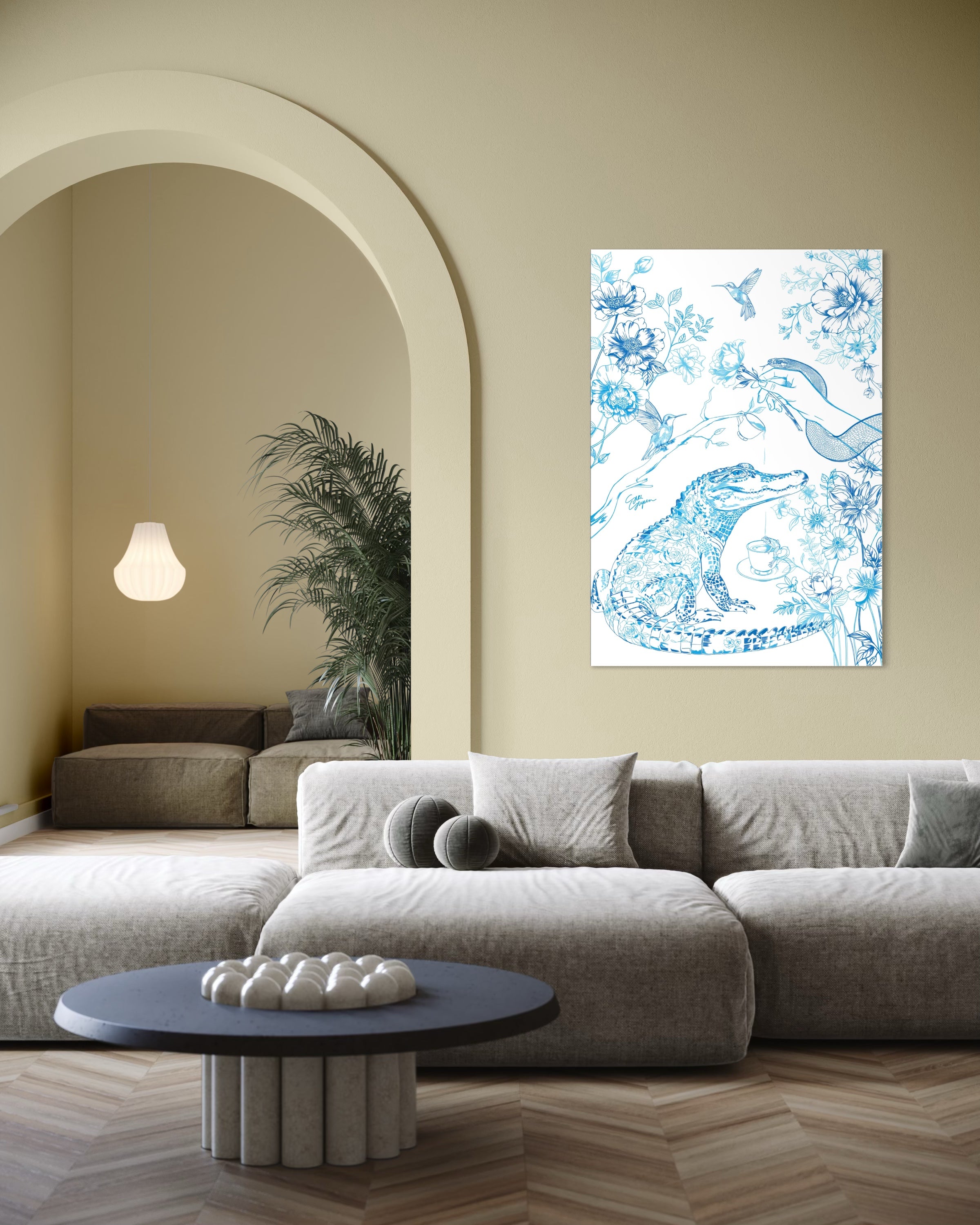 Jungle Tea | Canvas
