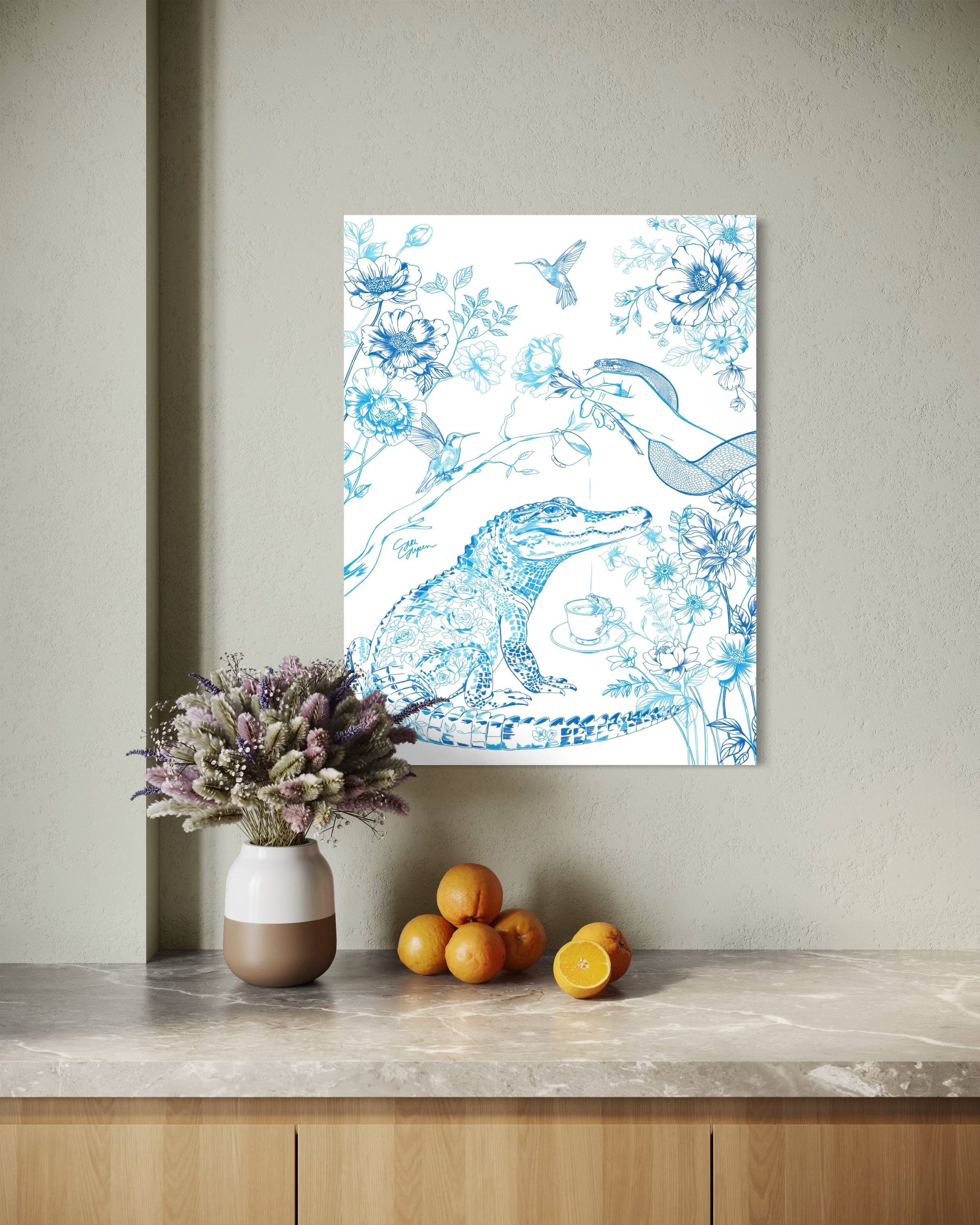 Jungle Tea | Canvas