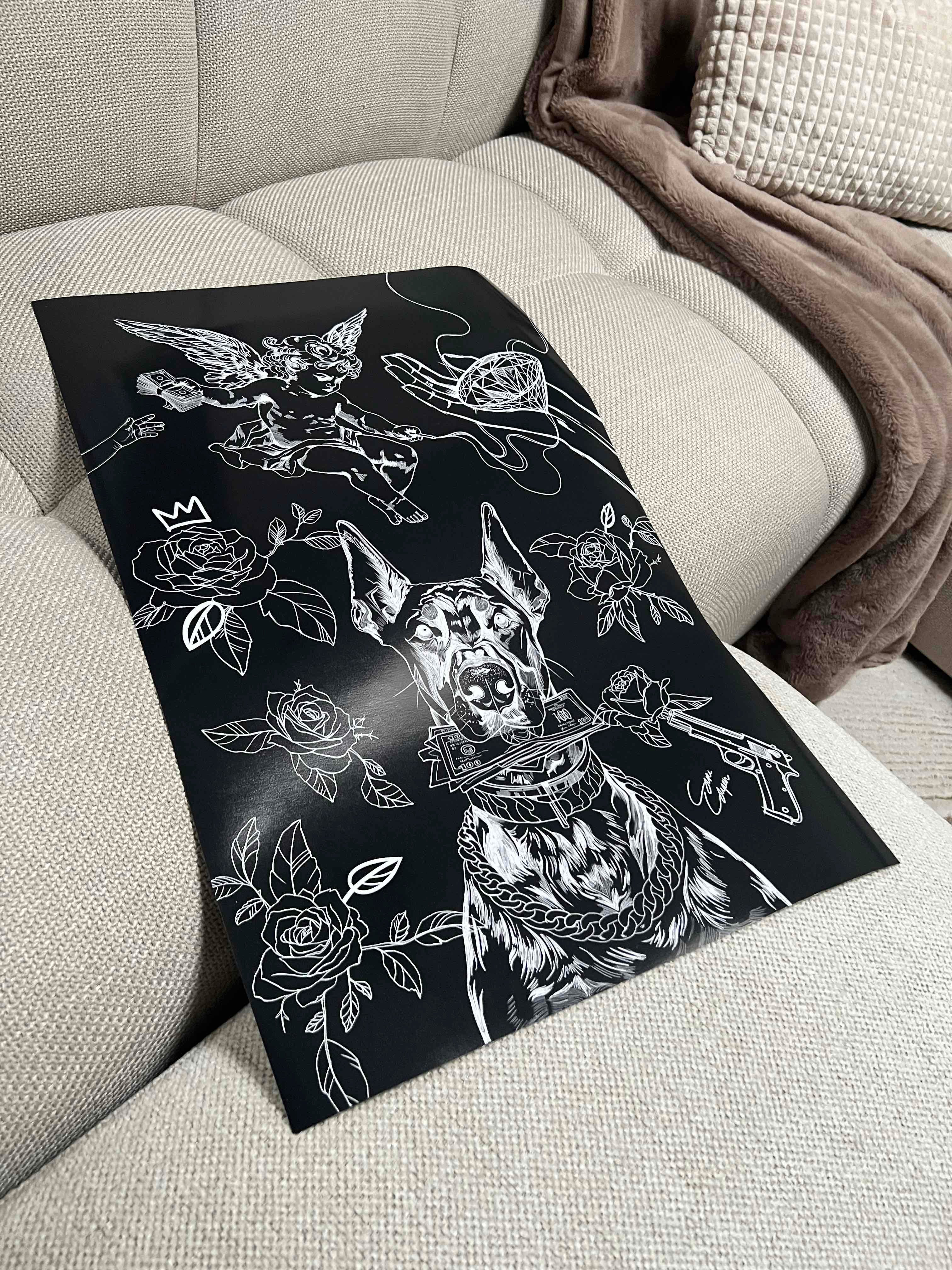 Sirious Hustle | Poster met lijst
