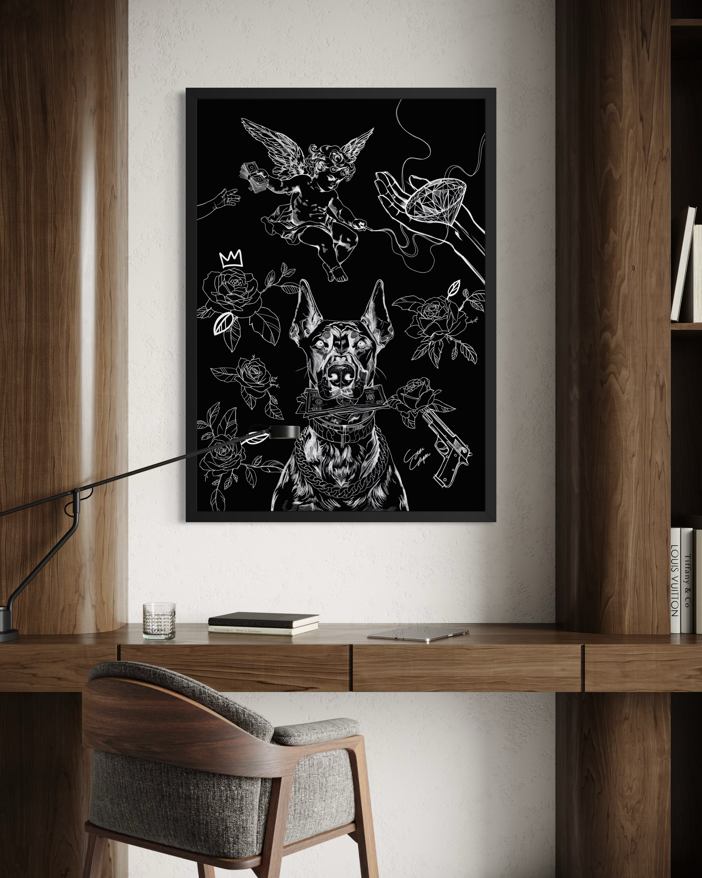 Sirious Hustle | Poster met lijst